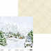 Бумага "Snowy flowers. Лист 02" (Scrapodelie)