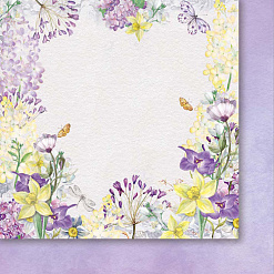 Бумага "When lilac bloom 03. Когда лилии цветут" (Польша)