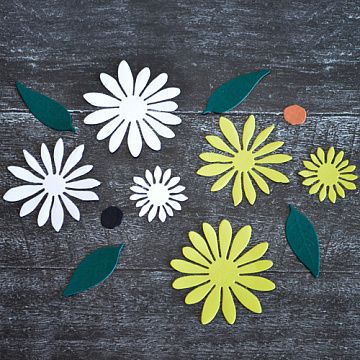 Набор вырубок "Хризантемы" (ScrapMania)