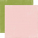 Бумага "Лето в цвете. Зелёный и розовый" (Echo Park)