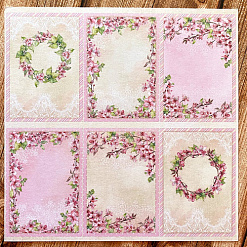 Бумага 15х15 см "Pink Blossom" (ScrapAndMe)
