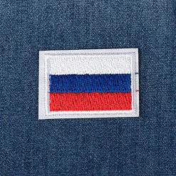 Термонаклейка "Флаг России. Маленький"