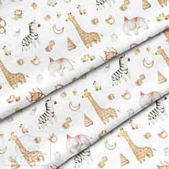 Отрез ткани 79х50 см "Страна игрушек" (Cotton)