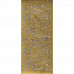 Контурные наклейки "Листья и соцветья", цвет золото (Reddy)