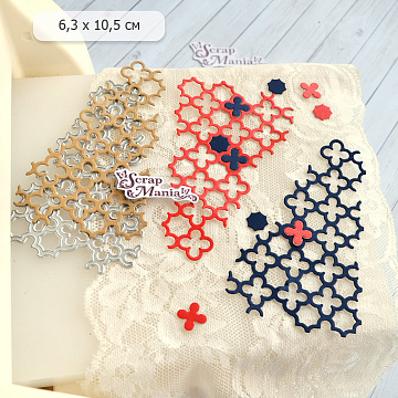Нож "Восток. Фон", 6,3х10,5 см (ScrapMania)