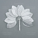 Набор листьев "Серебряные", 10 шт (Фабрика Декору)