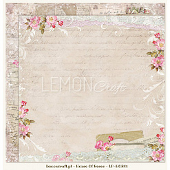 Набор бумаги 15х15 см "House of roses", 36 листов (Lemon Craft)