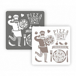 Трафарет "Pizza" (Eventdesign)