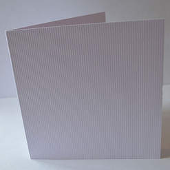 Заготовка для открытки двойная 10х10 см Гмунд Игра света, цвет белый (Zebra creative)