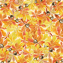 Набор бумаги 20х20 см "Botany autumn redesign", 10 листов (Фабрика Декору)