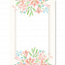 Карточка для журналинга 10х14,5 см "Field lilies. Просторы лилий - 02" (Galeria Papieru)