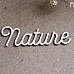 Украшение из чипборда "Nature" (Fantasy)
