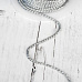 Шнур "Канат серебряный", диаметр 3 мм, длина 1 м (АртУзор)
