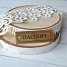 Акриловое украшение "Шильдик. Паспорт 11", цвет золото (LadyBug)