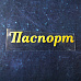 Термотрансферная надпись жемчужная "Паспорт 12", цвет золото (Woodheart)