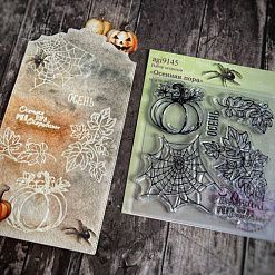 Штамп "Осенняя пора", 6,5х5,2 см (AgiArt)