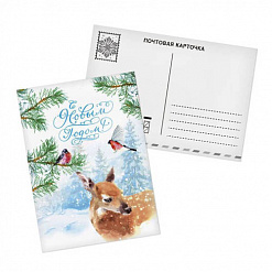 Набор почтовых карточек "Лесные жители", 8 шт (АртУзор)