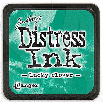 Штемпельная подушечка мини Distress Ink "Lucky Clover" (Ranger)