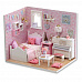 Набор для создания миниатюры "Комната маленькой принцессы", со светом
