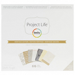 Набор карточек "Project Life. Heritage edition" (American Crafts)