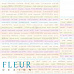 Бумага "Полет души. Слова" (Fleur-design)