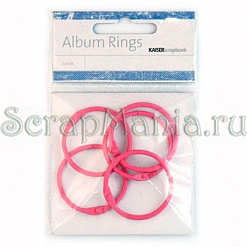Набор колец для альбома "Розовый" (Kaiser)