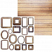 Набор бумаги 30х30 см "Maxi. Wood", 12 листов (Piatek13)