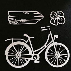 Набор украшений из чибпорда "Велосипед" (Fleur-design)