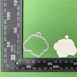 Нож и штамп "Гибискус" 4,5х4,3 см (Cloudberry)