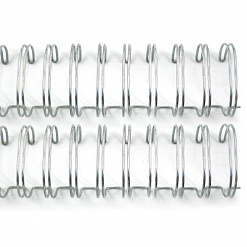 Набор пружин для брошюровщика, цвет серебряный, диаметр 2,5 см, 2 шт (We R, 71009-7)