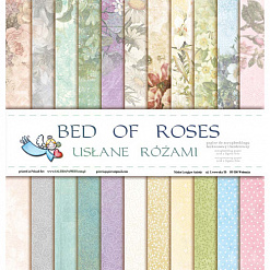 Набор бумаги 15х15 см "Bed of roses. Среди роз", 22 листа (Польша)