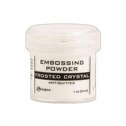 Пудра для эмбоссинга "Antiquities Frosted Crystal. Античный снежный" (Ranger)