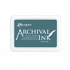 Водостойкая перманентная подушечка Archival Ink Seafarer Моряк (Ranger)