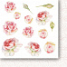 Набор бумаги 15х15 см "Rose wine. Цветы", 24 листа (Paper Heaven)