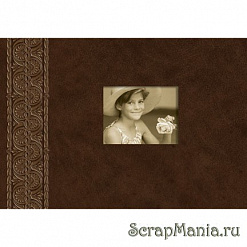 Альбом коричневый Семья 28х21.6 см (K&Company)