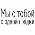 Штамп "С одной грядки" (Скрапклуб)