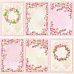 Набор бумаги 15х15 см "Pink Blossom", 20 листов (ScrapAndMe)
