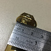 Кольцевой механизм, 2 кольца, диаметр 18 мм, длина 12,3 см, цвет золото