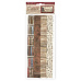 Набор тканевых листов 30х30 см "Vintage Library", 4 шт (Stamperia)