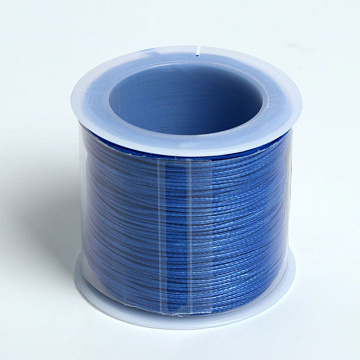Шнур вощеный, диам. 0,5 мм, длина 1 м, синий