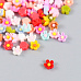 Набор акриловых украшений "Микро-цветочки цветные", 0,6х0,6 см (АртУзор)