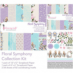 Набор для скрапбукинга "Floral symphony" (DressMyCraft)