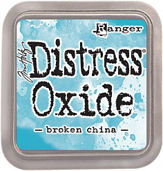 Штемпельная подушечка Distress Oxide "Broken china" (Ranger)