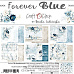 Набор бумаги 15х15 см "Forever blue", 24 листа (CraftO'Clock)