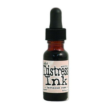Заправка к подушечке Distress Ink "Tattered rose", 15 мл (Ranger)