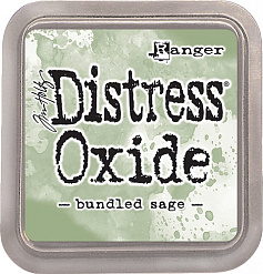 Штемпельная подушечка Distress Oxide "Bundled sage" (Ranger)