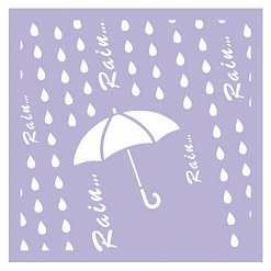 Трафарет "Дождь" (Eventdesign)