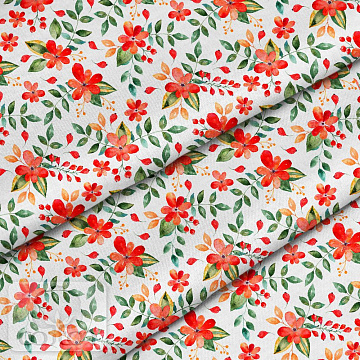 Отрез ткани 79х50 см "7-ой лепесток" (Cotton)