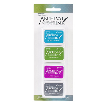Набор штемпельных подушечек мини Archival Ink Wendy Vecchi kit 2 (Ranger)