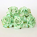 Букет больших кудрявых роз "Светло-зеленый", 5 шт (Craft)